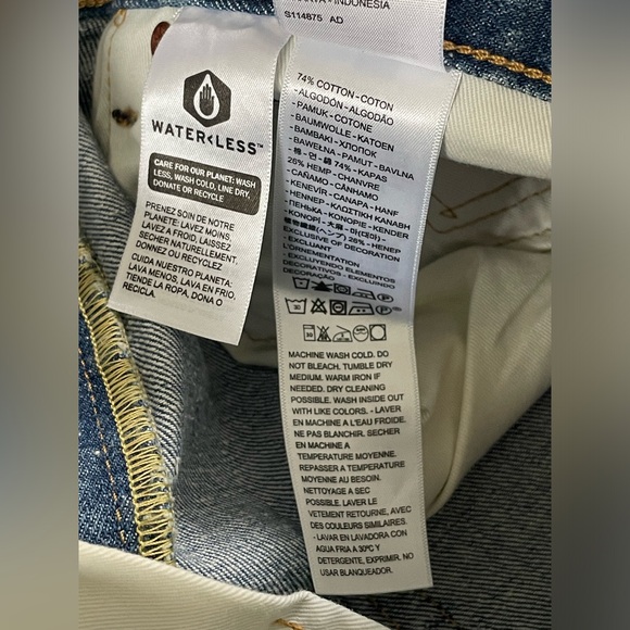 Levi’s Premium 50s Distressed Selvedge Straight Jeans ‘Blue’ (size mens W32xL30) - Picture 10 of 14